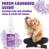 Lavender Pet Hair Detangling Spray Stain Removal Leave-In Conditioner Softens Knotty Fur For Cats And Dogs