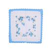 3ks Květinové kapesníkové ručníky 30*29cm Elegantní Vintage Klasické Bavlněné Hanky ​​Letní Přenosné Dámské Ručníky