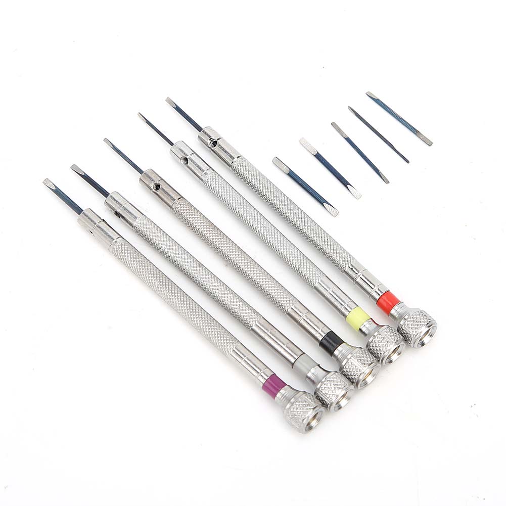 Watch Screwdrivers Spring Steel Slot Watch Repairing Screwdrivers Watch Repair Tools