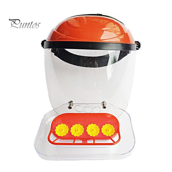 

Кормушка для колибри, маска для лица, кормушка для птиц, легко чистить и наполнять, портативный жужжащий зрительный аппарат, повязка на голову, кормушка, шлем для портов кормления красный