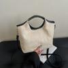Bohemian Style Beach Bag Large Capacity Raffia Shoulder Bag Fashion Weave Straw Bag  Travel