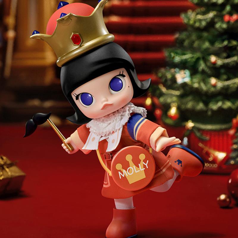 New POP MART MOLLY Hu Tao Clamp Trendy Figures 13cm PPMT-2311-0032