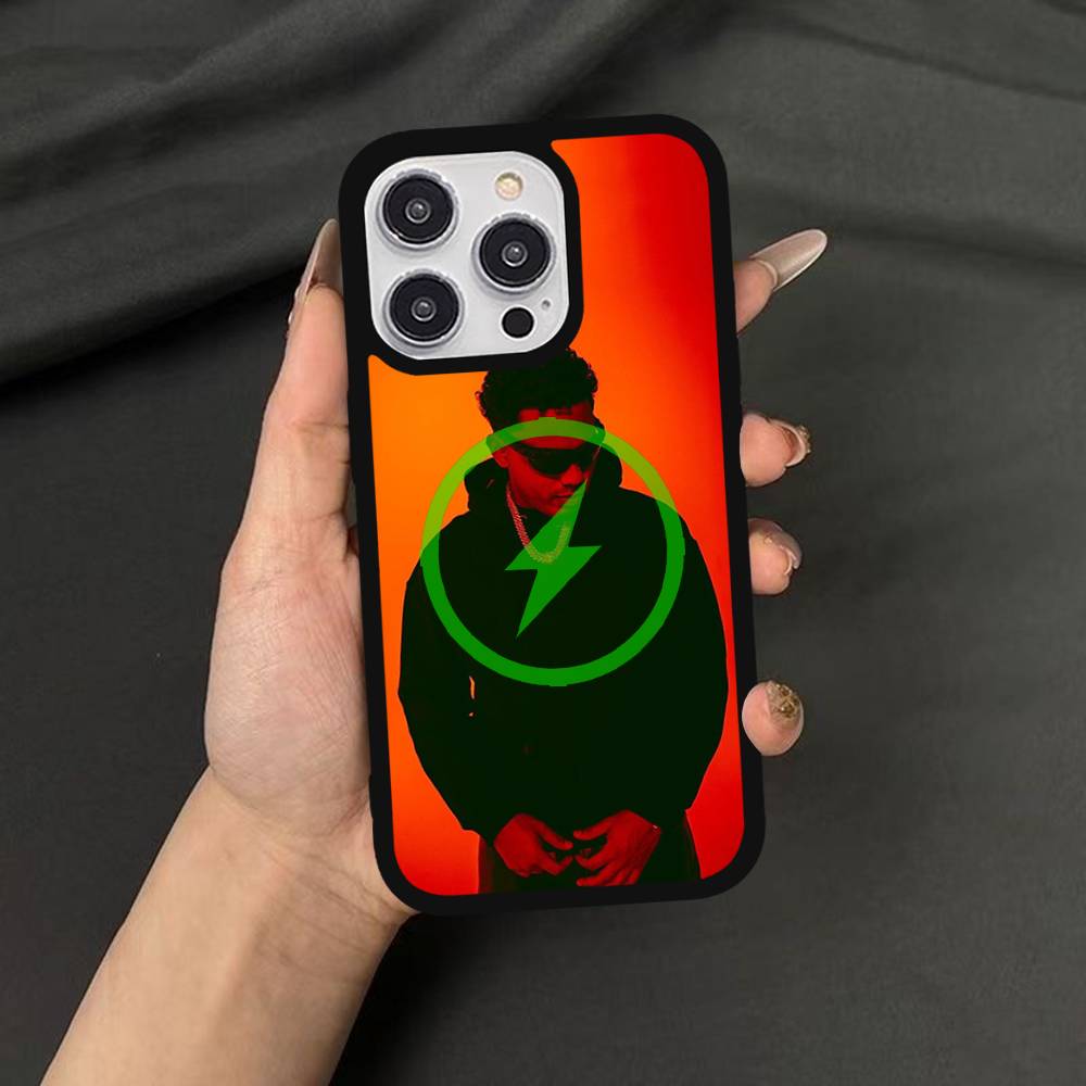 Myke Towers Rapper Phone Case Magnetic Wireless charging For iPhone 16 15 14 13 12 11 Pro Max Plus 17 Air Cover