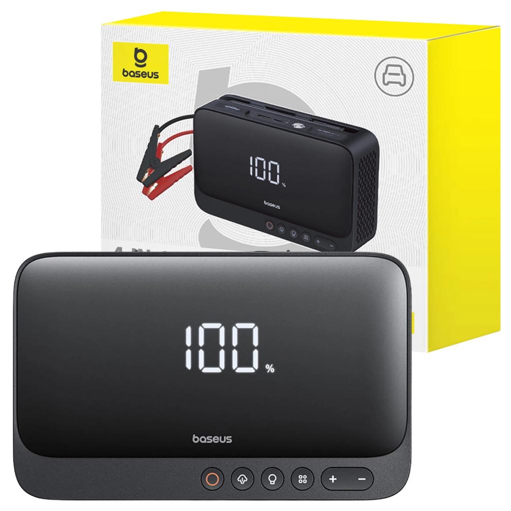 Powerbank / Rozrusznik Baseus Super Energy Car Jump Starter, 600A (Czarny)
