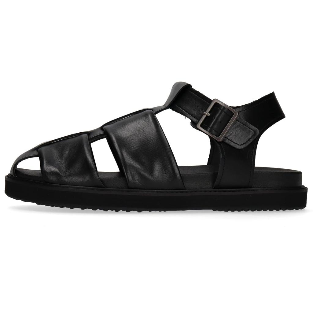 Spingle SP-1714 Schwarze Sandalen, Größe LL (27,5 cm), Männer und Frauen