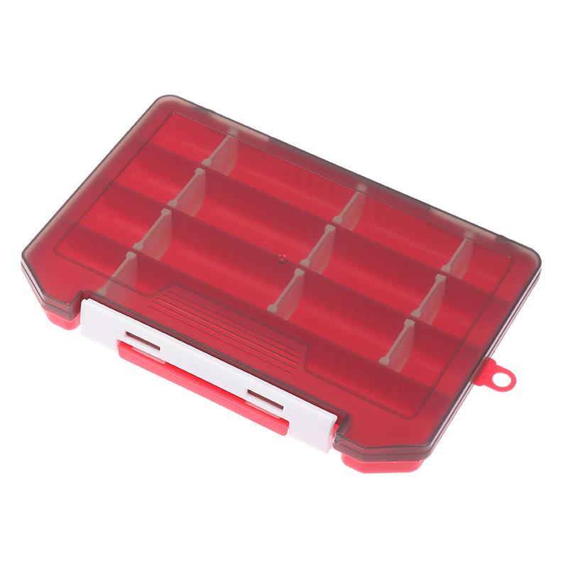 Single Layer Fishing Gear Box Portable Lure Box Fake Bait Soft Bait Box Accessories Box Supplies Parts Storage Box Tool Box
