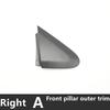 Front Rear Door Moulding Trim Panel Decoration Posts Cover Outer Pillar Garnish  For Suzuki S-Cross SX4 Cross 2013-2021