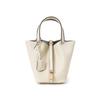 New bucket bag vegetable basket bag handbag premium leather women's bag