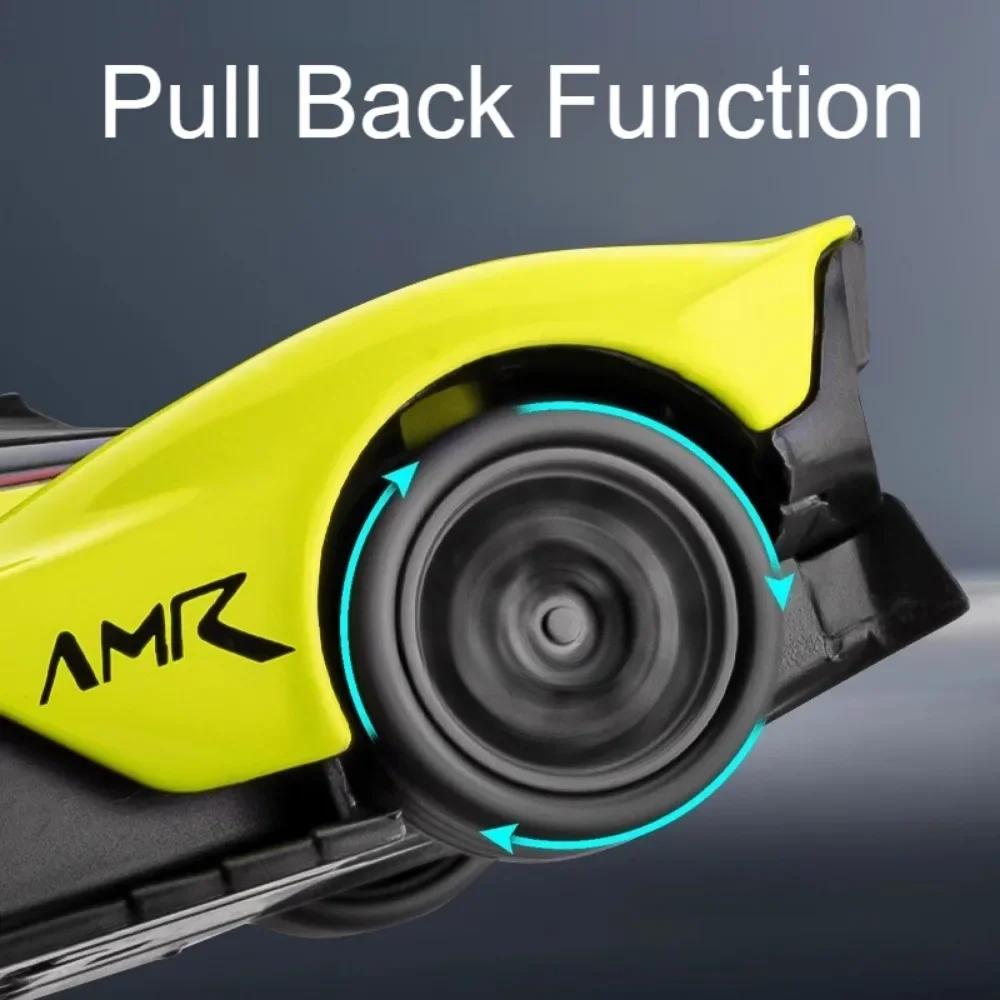 New 1:32 Aston Martin Valkyrie AMR 001 Super Sports Car Alloy Diecast Metal Model Car Sound & Light Collecting Hobbies Birthday Gift