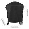 Dustproof Grill Cover 210D Oxford Cloth Cover Perfect Fit Strong Waterproof Performance Sturdy Material Easy To Use