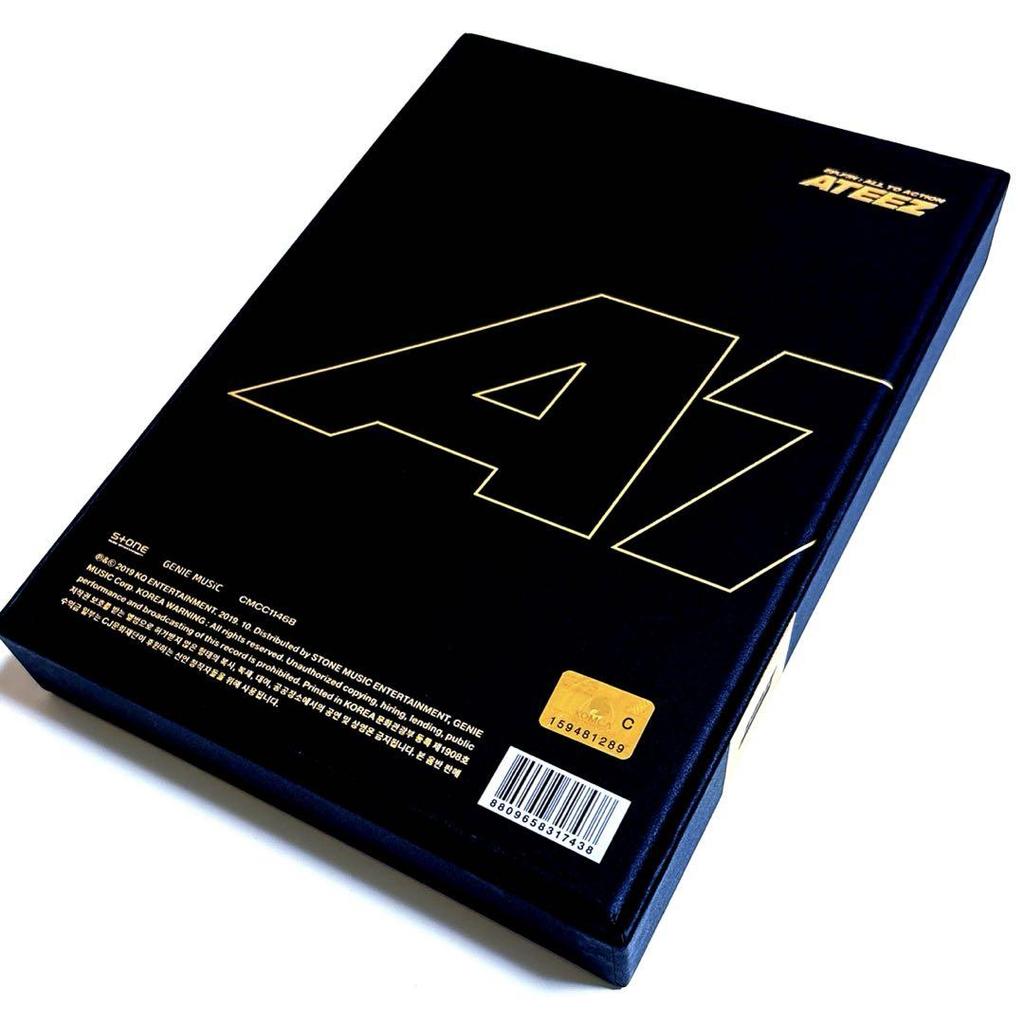 [USED] ATEEZ TREASURE EP.FIN ALL TO ACTION Black