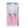 2Pcs Pruning Shears Stainless Steel Garden Shears Handheld Gardening Scissors