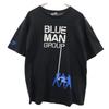 UNIVERSAL STUDIOS BLUE MAN GROUP 90s Old Blue Man Group Print Short Sleeve T-shirt Men's Used