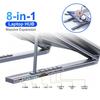 USB C Laptop Docking Station Stand With 8-in-1 HUB USB3.0 4K HDMI SD TF Card Reader Adjustable Aluminium Bracket for PC Notebook