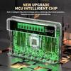8 Slot Fast Brilliant Charger LCD Screen Type C Port Overcharge Security For Rechargeable Batteries