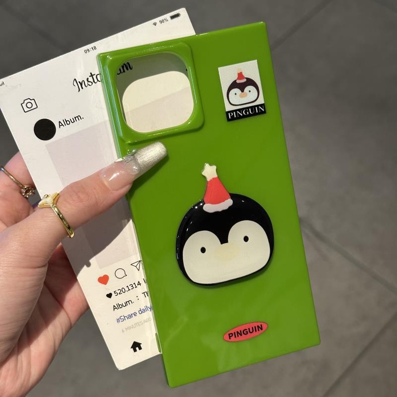 Cute Puppy Suitable for Apple 16 Mobile Phone Case Iphone15 Protective Case 14pro Square Shell 13pro Soft Shell