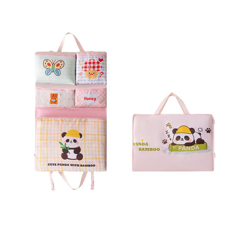 

Business Travel Storage Hanging Bag, Portable Hand-Held Clothing Packaging Bag, Foldable Hanging Underwear Storage Bag B