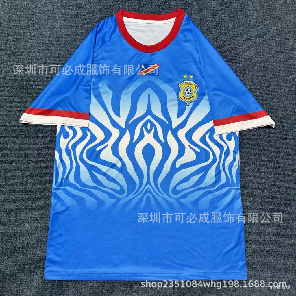 Cross-border wholesale 2026 World Cup football jersey, national team, Democratic Republic of Congo, unpopular, fan version short-sleeved jersey
