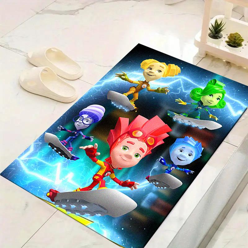 The Fixies Carpet Rug for Living Room Bedroom Home Sofa Decoration,Kids play Non-slip Floor Mat