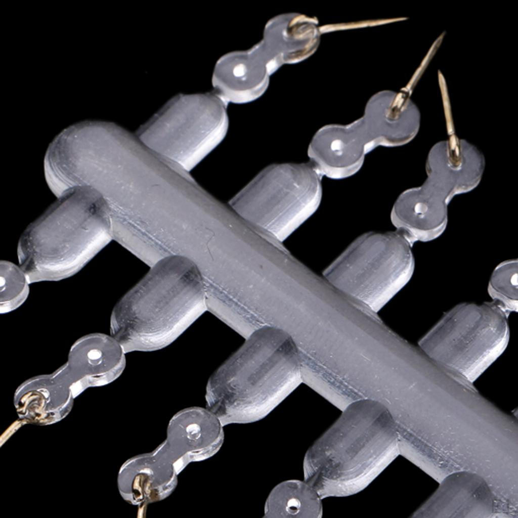 12 Pieces Spikes For Carp Fishing Hair Rigs Hooks