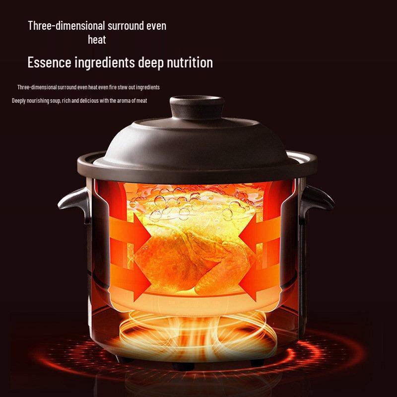 ZISIZ 3.5L Ceramic Electric Stew Pot