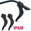 20/100pcs Silicone Anti-slip Ear Hook for Glasses Elastic Grip Temple Tip Stoppers Holder Eyeglasses Eyewear Retainer Holders