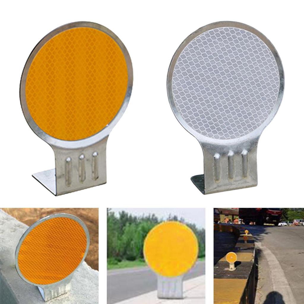 Driveway Marker Reflective Sign Road Pavement Marker Safety Sign Road Marker for Sidewalks Emergency Outdoor Parking Lot Parking