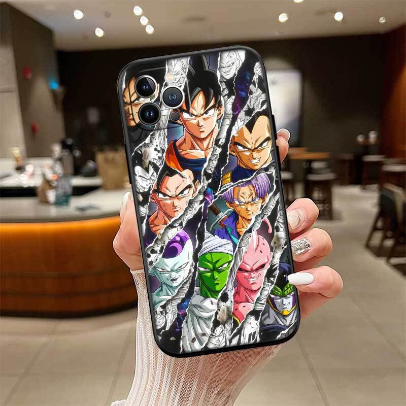 Anime Dragon Ball Phone Case for Samsung S20 S21 S21S S22 S23 S24 FE Ultra Plus Lite F06 F16 M06 M16 M56 A07 A17 A36 A37 A55 A57