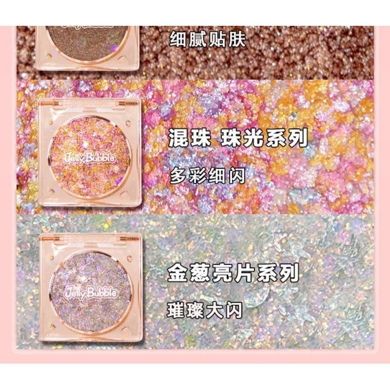 Jelly Bubble - Glitter Eyeshadow - 3 Colors