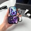Purple Butterfly Case For Airpods 1 3 Pro Pro3 2 4 Pro2 Earphone Cases Cover