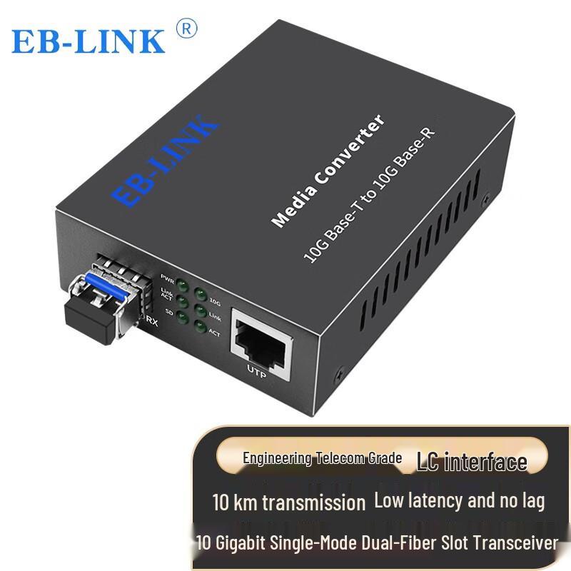 EB-LINK SFP/SFP+ Fiber Optic Transceivers & Media Converters