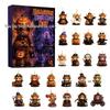 2026 Halloween Witch, Ghost & Goblin Countdown Calendar with Acrylic Pendant Blind Box