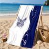 Tottenham Crest Design Beach Towel Microfiber Beach Towel, Lightweight and Quick-Dry, for Summer Travel, Swimming Pool Fan Birthday Gift