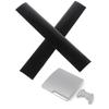 Black Cover for Shell Replacement Housing Durable for Case Faceplate Panel for PS3Slim Game Console Gaming Accessory