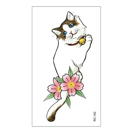 Waterproof Gradient Color Cartoon Temporary Tattoos for Men & Women