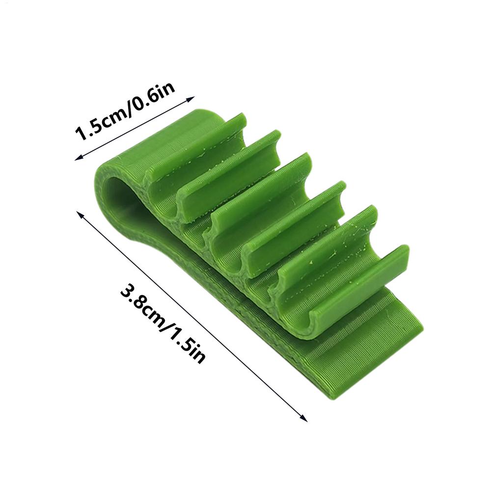 

Golf Tee Holder Hat Clip 3D Printed Golf Tee Hat Brim Clips Compact Lightweight Sport Accessories Organizer Clamp golf supplies зелёный