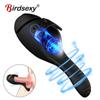 Glans Vibrator For Men Penis Massager Exerciser Male Masturbator Adjustable Masturbator Delayed Ejaculation Trainer Adult Toys