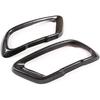 LLKUANG Stainless Car Tail Muffler Exhaust Pipe Output Cover for BMW X5 G05 X6 G06 X7 G07 2019-2024(Suitable For M Sports Version) (Carbon fiber