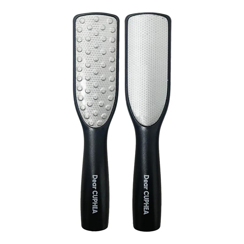 DEAR CUPHEA Foot Callus Remover Black Double-sided Stainless Steel Semi-permanent