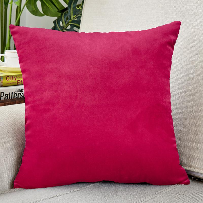 Velvet Pillowcase Cushion Cover Light Luxury Velvet Living Room Sofa Cushion Nordic Home Soft Decoration