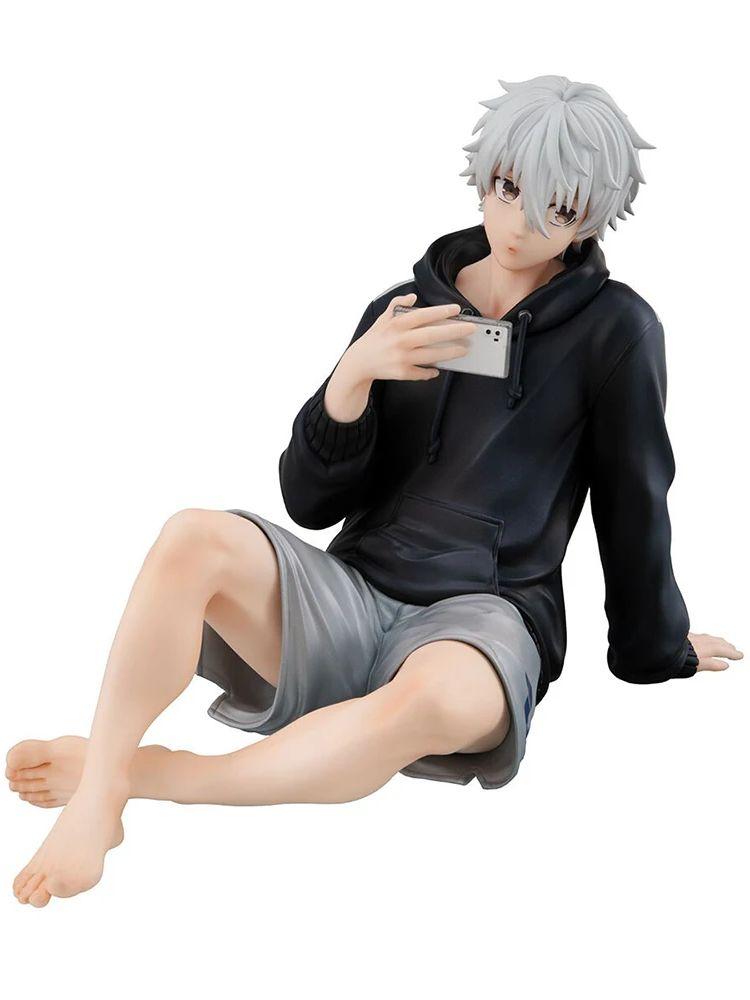 

9cm Anime Seishiro Nagi Figures Sitting posture worth collecting exquisite models statues desktop decorations child Gifts 9cm