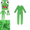 Roblox Rainbow Friends Grün Cosplay Kostüm Für Kinder Und Erwachsene