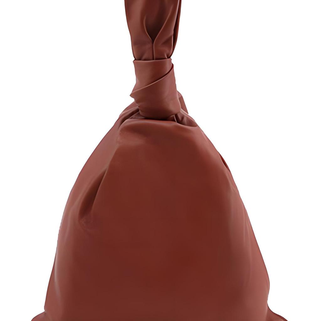 Bottega Veneta Solid Color Main Compartment Leather Clutch Women clutch Brown 607964VCP408858