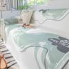 Simple Sofa Towel Full Cover Cloth Summer Ice Silk Sofa Cover Sofa Cover Non-Slip Sofa Cushion Summer