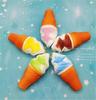 Kids PU Simulation Candy Color Ice Cream Ball Squishy Toy Cake Bread Gag Joke Toys Slow Rising Squee