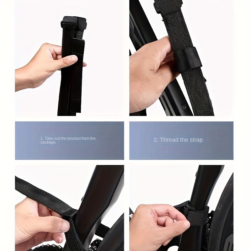 Bicycle Handle Strap Cycle Frame Carrying Lifter Scooter Hand Carrier Outdoor Mountain Cycle Nylon Strap Riding Equipment