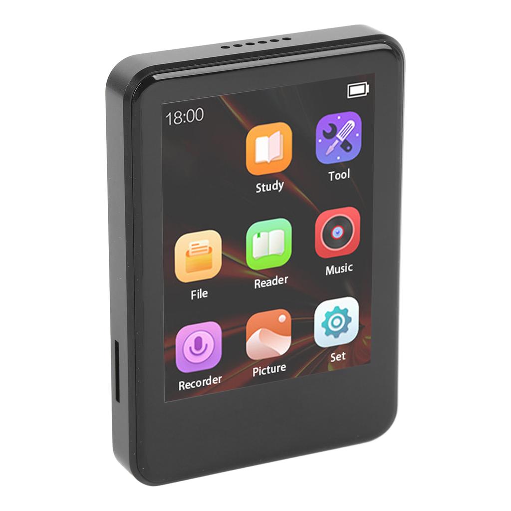 MP3 Player 2.8in Full Touchscreen Video Play with Speaker E Books Pedometers Portable Music Device X