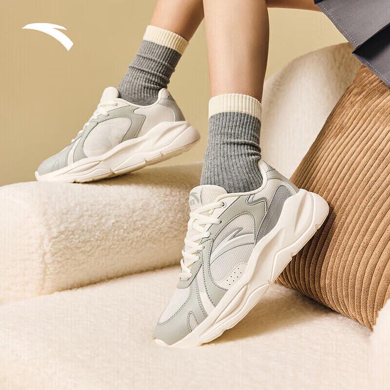 ANTA Women s Unruly Thick-Soled Casual Sneakers US 6.5