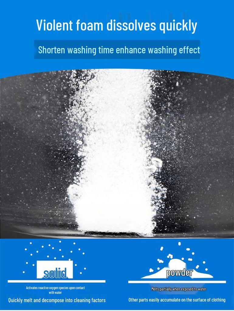 Domol Effervescent Washing Machine Cleaner Tablets - 60 Pieces, 960g