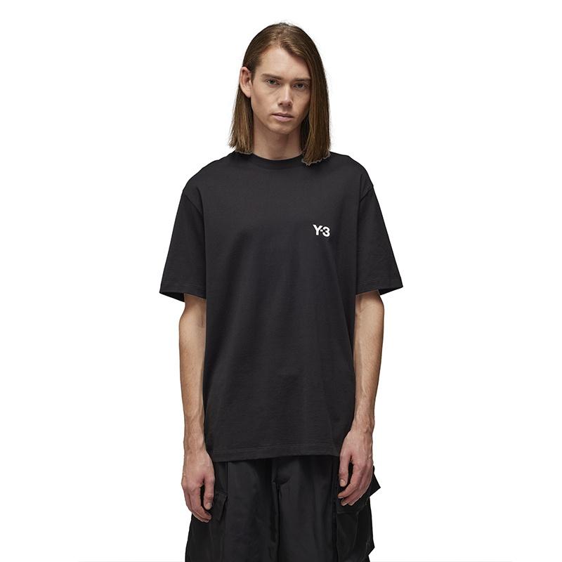 Y-3 X Real Madrid Kollaboration Rundhals Kurzarm T-Shirt Unisex T-Shirt Schwarz IT3719